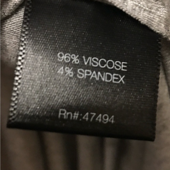 Norma Kamali Peasant Hi-Low Dress | Light Grey Jersey | Off-Shoulder Size S - Picture 9 of 11